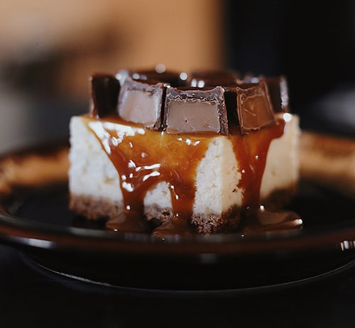 caramel cheesecake
